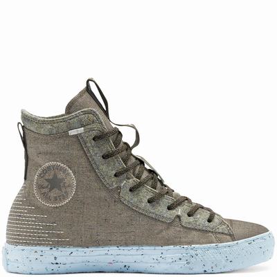 Converse Chuck Taylor All Star Crater - Naisten Matalavartiset Tennarit - Keltainen/TummanHarmaat